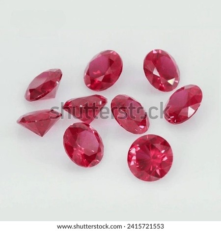 NATURAL RUBY GEMS, FULL RED COLOR 