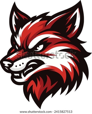 Fox head icon vector illustration. This is an editable and printable high quality vector eps file.