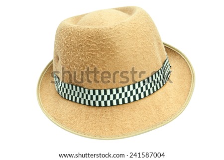 Brown Hat look like cowboy