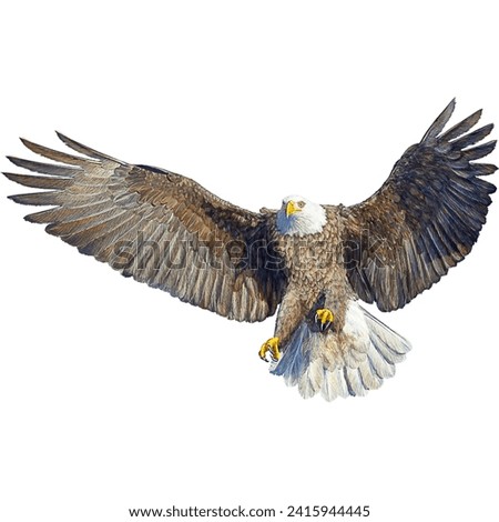 Eagles are large, powerfully-built birds of prey, with heavy heads and beaks. Even the smallest eagles