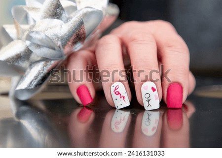 Valentines Day Nail Art Designs