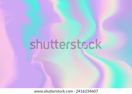 Free vector beautiful holographic colorful glowing wallpaper Royalty-Free Stock Photo #2416234607