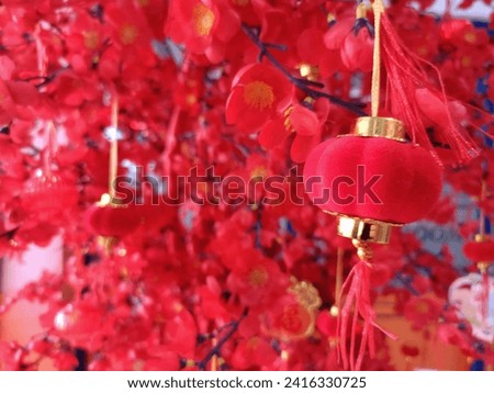The atmosphere of Chinese New Year is here... hope and luck always accompany us all...