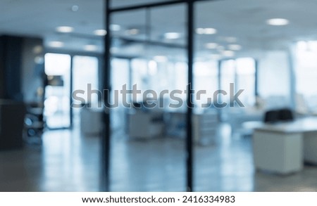 Blurry Modern Office, Office Background