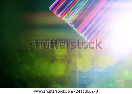 straw straws plastic drinking background colourful  full screen many group plastic single use ban banned straw  EU concept - stock photo, stock photograph image picture 