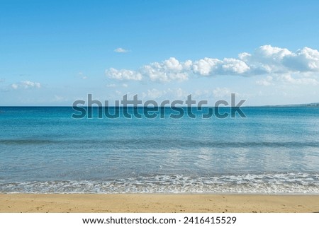 Cyprus Closed Maraş Beach. Maraş, one of the most famous holiday resorts of the Mediterranean before 1974, was captured by the Turkish Armed Forces during the Second Cyprus Operation on 13 August 1974 Royalty-Free Stock Photo #2416415529