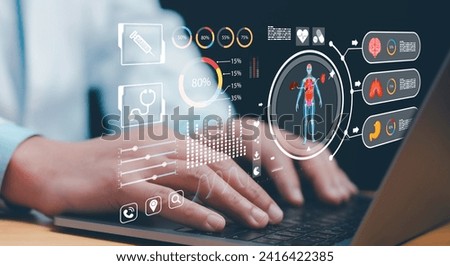 Elevate healthcare with AI technology services.Virtual health care analytics empower medical professionals in the medical revolution. Data analytics enhance patient care and healthcare administration.