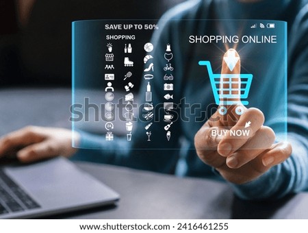 Human with fashion online shopping, delivery, summer, sale, buy, purchases, digital marketing, ordering product, E-commerce, supermarket, credit card, platforms, sme, online shopping	