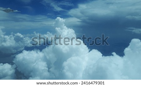 Cloud formation in Sunny weather day