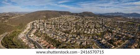 Santa Fe Hills in San Marcos, California.