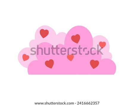 Abstract Valentine Background for Decoration
