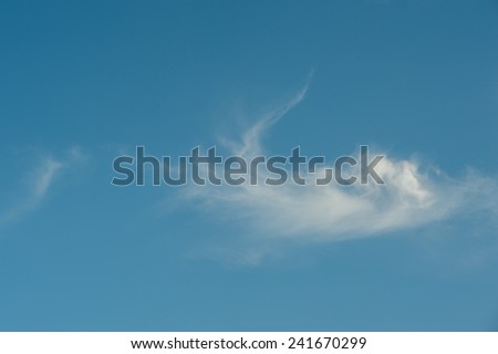 Sky Background with a bit Cloud