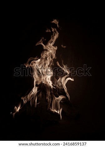 Fire In Dark bacgroud picture