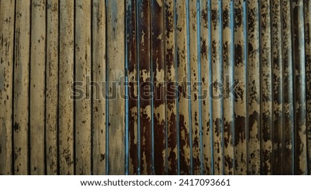 Bondowoso, Indonesia - January 25, 2024 : Woven Bamboo Background with Plain and Abstract Motifs