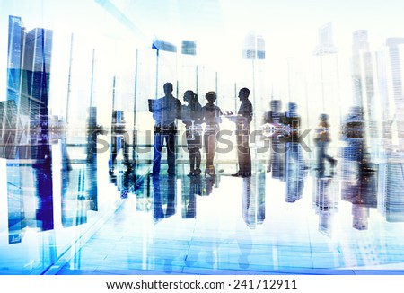 Business People Communication Corporate Office Discussion Planning Concept