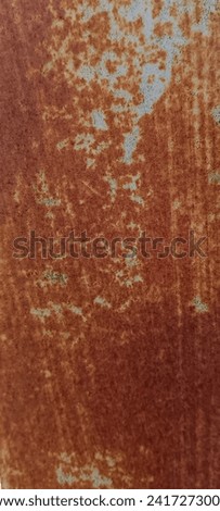 Rust texture background, old iron sheet with worn paint, Abstract vintage oxidized steel surface. grunge, wall, weathered material