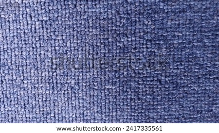 Blue carpet surface. Gradient carpet colors.