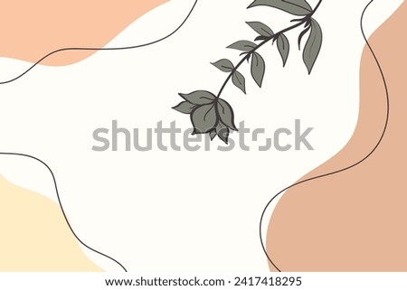 Hand drawn abstract background. Various hand drawn doodle shapes and objects. Trendy modern contemporary vector illustration. Each background is isolated. Pastel colors.