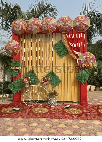 Wedding decorations and beautiful wedding pictures 