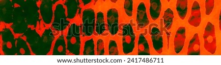 Orange Pattern Skin. Ethnic Theme. Tiles Watercolor. Animal Pattern Print. Retro Leather. Red Cheetah Pattern. Retro Zebra Leopard.
