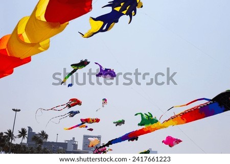 Pattaya International Kite On The Beach, Chonburi, Thailand.