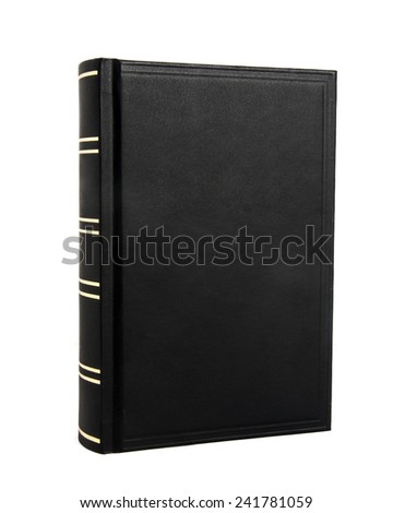Black Book Isolated