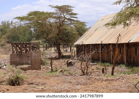 abandoned buildings in Amboseli NP