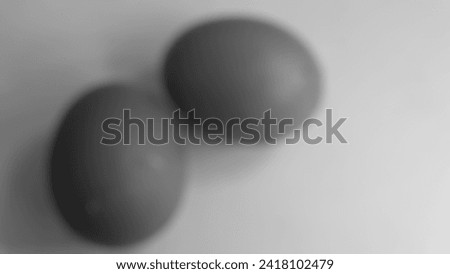 picture of 2 chicken eggs