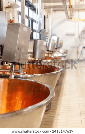 parmigiano reggiano hard grate cheese industrial production cooking process plant high res image