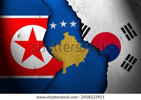 kosovo between north korea and south korea.