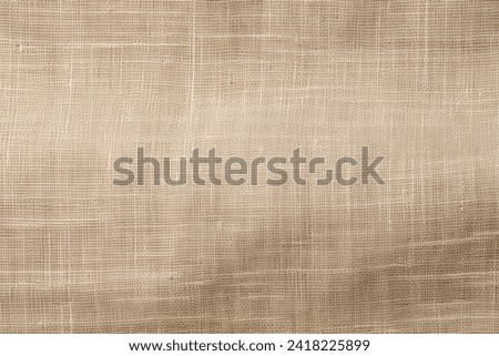 Processed collage of old yellow canvas fabric texture. Background for banner, backdrop or texture for 3D mapping