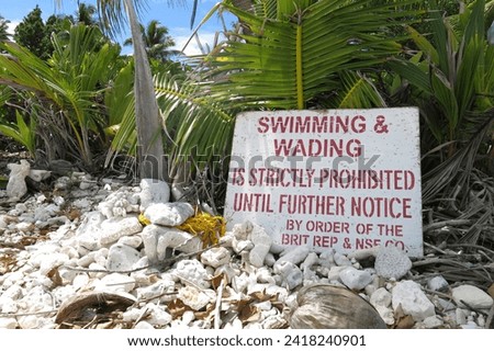 Diego Garcia (British Indian Ocean Territory) Royalty-Free Stock Photo #2418240901