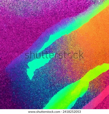 Psychedelic and colorful texture material