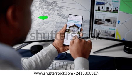 Real Estate House Property Search Online On Computer