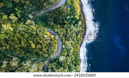 Road to Hana, Maui, Hawaii, USA Royalty-Free Stock Photo #2418335889