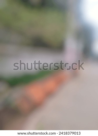 Defocuse road with blurred background.  