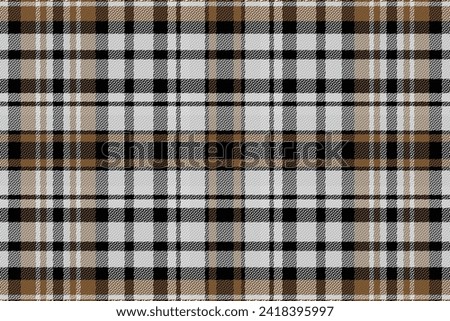 Tartan plaid pattern with texture and warm color. Vector illustration.