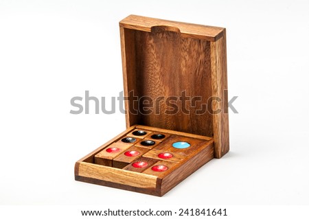 Setting Sun Wooden Puzzle Game