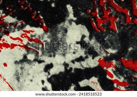 Bold red black and white texture vintage background abstract punk Royalty-Free Stock Photo #2418518523