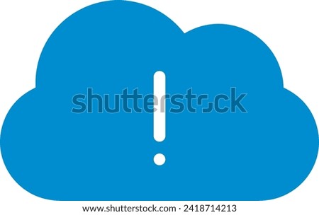Cloud storage icon symbol vector image. Illustration of the hosting cloud design image