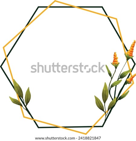 leaf, clip art, watercolor, illustration, greenery, invitation, wedding, botanical, frame, art