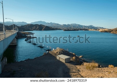 Panoramic View of Davis Dam on Colorado River, Nevada - Majestic 4K Ultra HD Landscape