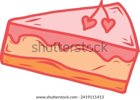 Hand Draw Valentine Day Illustration