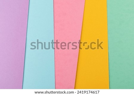 Colorful of paper abstract background.