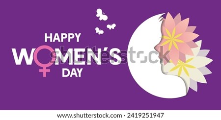 International Women's Day is celebrated on the 8th of March annually around the world. It is a focal point in the movement for women's rights. Vector illustration design.