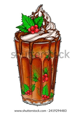 Watercolor Design Merry Christmas Christmas Clipart Santa Claus