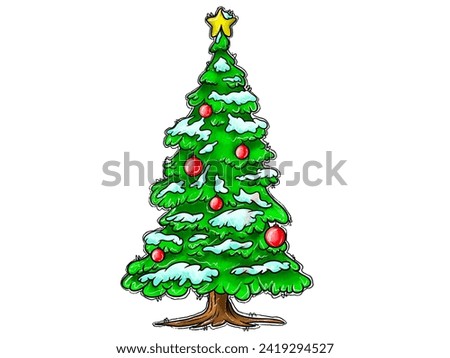 Watercolor Design Merry Christmas Christmas Clipart Santa Claus