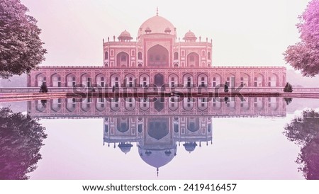 Humayun's Tomb in New Delhi - Delhi, India - WanderingAkshat Royalty-Free Stock Photo #2419416457