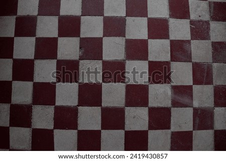 red and white checkers, red and white checkered background, chess, hydraulic floor, antique floor, hydraulic tile
