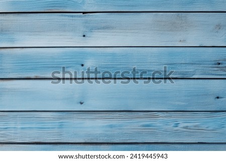 Processed collage of light blue wooden background texture. Background for banner, backdrop or texture for 3D mapping
